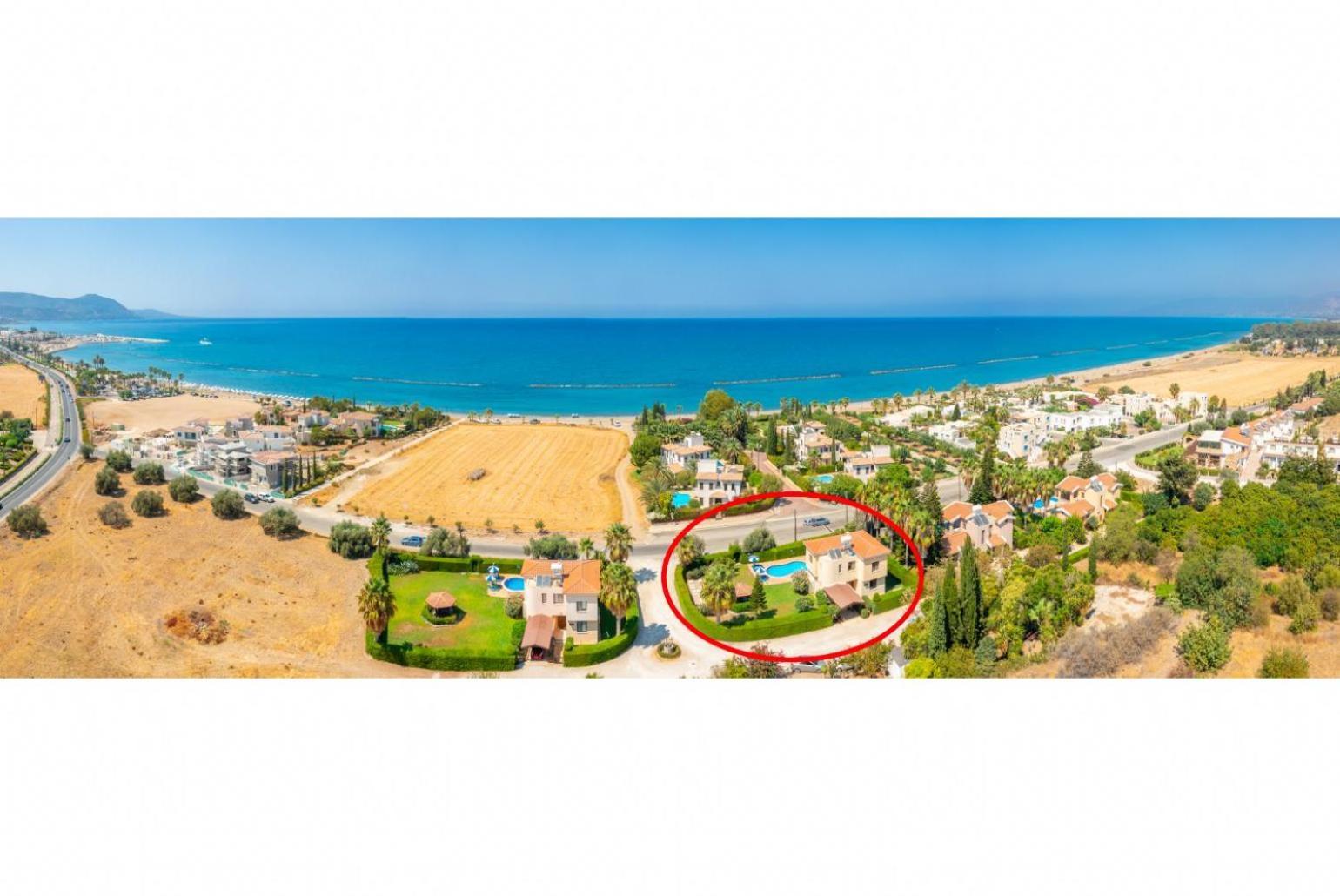 Villa Halima Fostira Polis Exterior photo