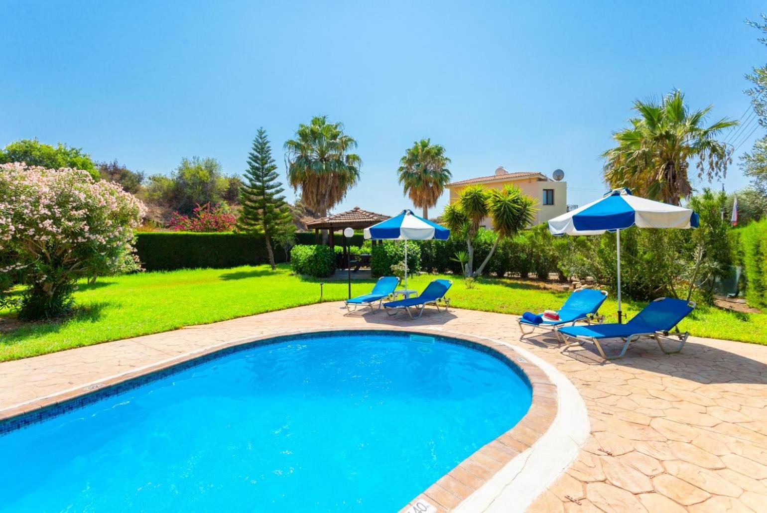 Villa Halima Fostira Polis Exterior photo